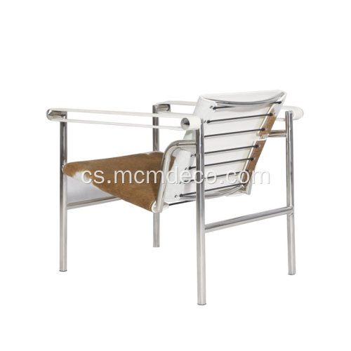 Kožená židle Le Corbusier LC1 Basculant